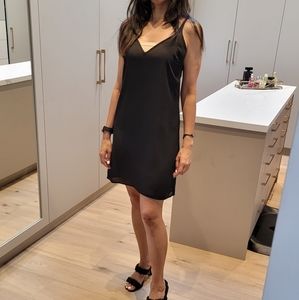 2 in 1 Sexy Black Slip & Dress